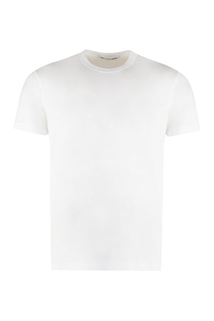 Cotton crew-neck T-shirt-0